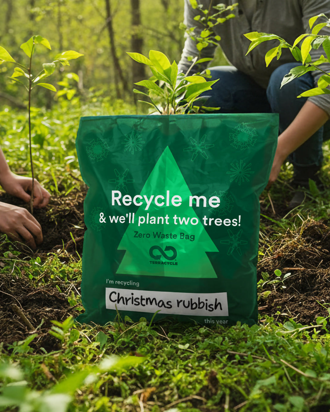 Zero Waste Bag - Medium (Christmas Edition)