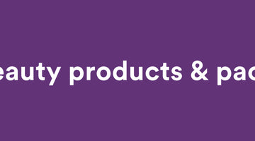 Beauty products and packaging