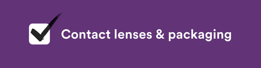 Contact lenses and packaging