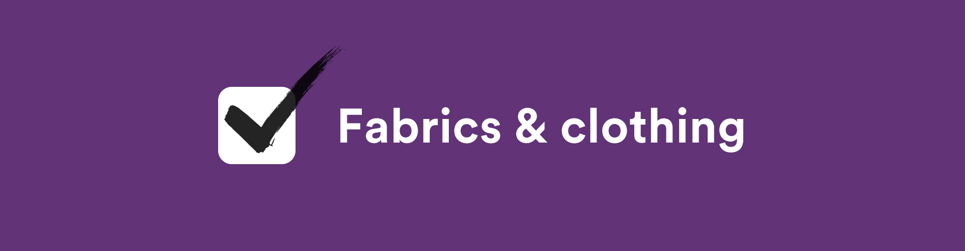 Fabrics and clothing