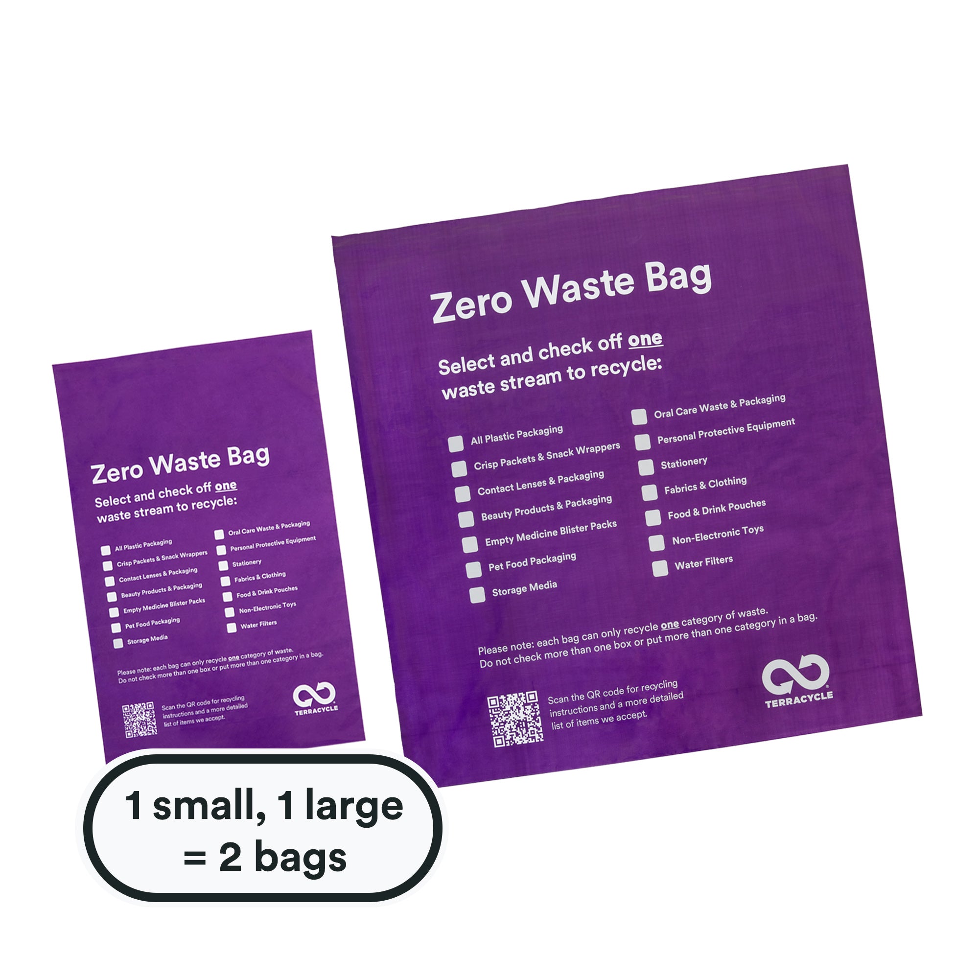 Plastic Sandwich Bags Zero Waste Pouch  TerraCycle – TerraCycle US Zero  Waste Boxes