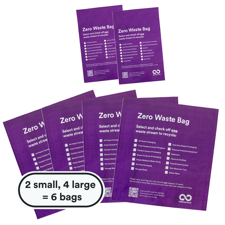 medium usage bundle zero waste bag
