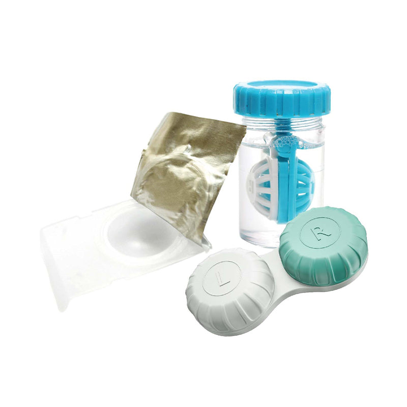 Contact lens case and packaging