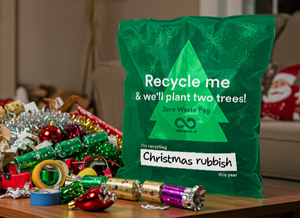 Zero Waste Bag - Medium (Christmas Edition)