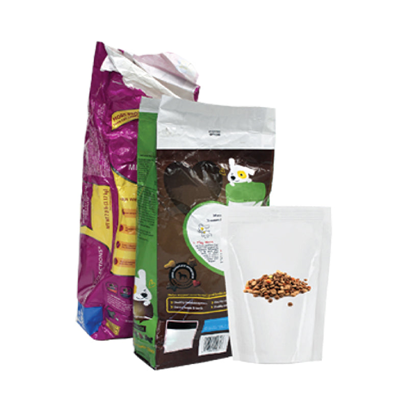 Pet food packaging
