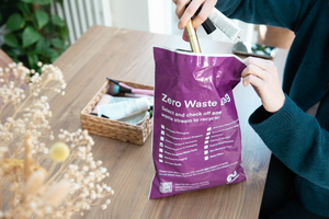 recycle beauty products small zero waste bag terracycle