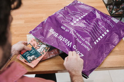 recycle pet food packaging large zero waste bag
