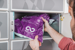 send back zero waste bag with inpost medium size locker